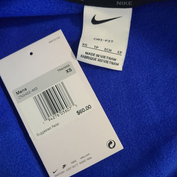 Nike BYU Softball Pullover Jacket Mens Long Sleeve XS Collegiate Athletics NEW - Picture 4 of 8